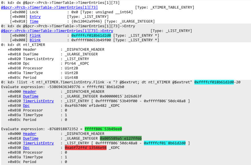 ExpCenturyDpcRoutine timer entry
